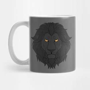 Black Lion Mug